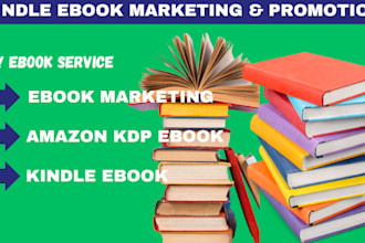 promote and advertise kindle ebook amazon book marketing, website promotion ads
