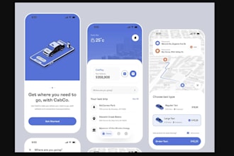 develop cab booking app, bus booking app, driver tracking app