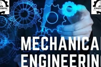 do mechanical engineering product design, cad design