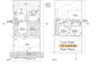 clear and functional architectural drawings in autocad