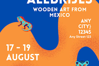 bring your poster vision to life with an eye catching design