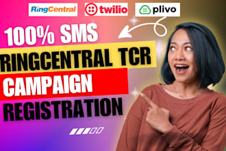 10dlc campaign tcr ringcentral registration approval for SMS compliance