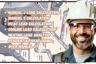 do manual j and s load calculation hvac cooling lead