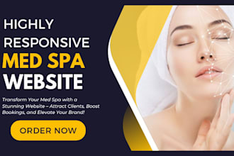 design med spa website medical website medical aesthetic website botox website