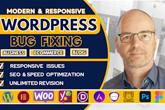fix wordpress bugs,elementor errors, issues,plugin conflict, website maintenance