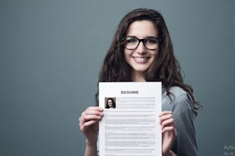 rewrite and upgrade professional resume, cover letter and linkedin optimization