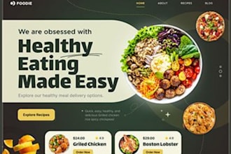 design dynamic wordpress restaurant website online food ordering with crocoblock