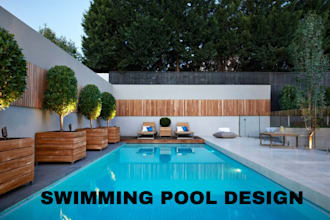 do swimming pool construction drawings and permit set