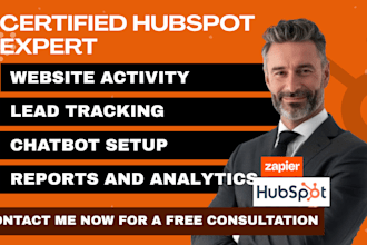 setup website activity campaigns lead tracking capture analytics chatbot hubspot