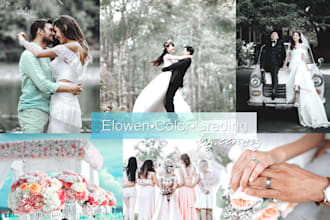 do professional color grading for photograph