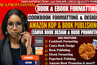 do amazon kdp cook book formatting, kindle book publishing, amazon kdp ads