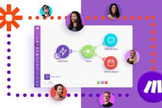do make made com zapier n8n integromat ai automation integration custom webhoook