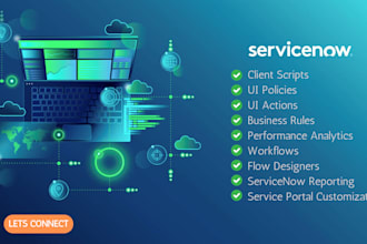 handle servicenow grc, vrm, tprm, itsm, itom, cmdb, HR, spm, csm and discovery