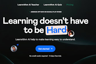 develop saas ai learning website, e learning web, ai online course website