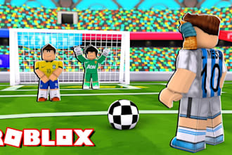 be roblox game maker, roblox soccer kit, tycoon, lobby, full game script,map