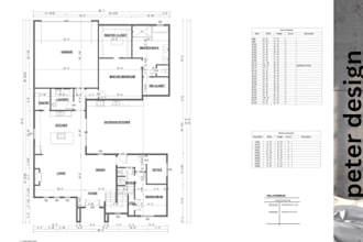 draw full architectural plan, mep, structural plan, adu and stamp for permit