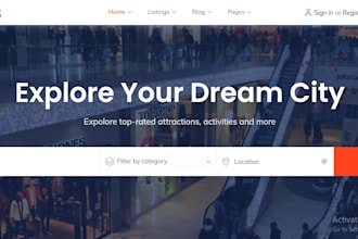 build listingpro, geodirectory website, mylisting directorist wordpress website