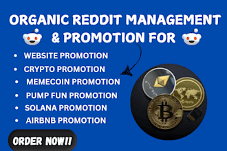 do reddit post management for pumpfun, solana memecoin, ico airbnb crypto link