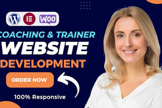 create life coaching, consulting website for speakers, leaders, and trainers