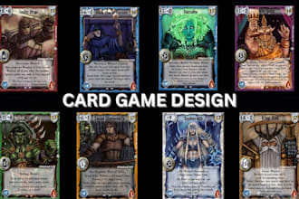 do card game design template, playing cards tcg board game design or poker cards