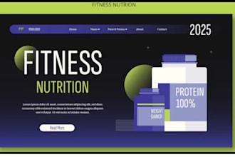 do private label supplement website health supplement shopify store website