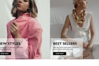 design elegant clothing store fashion store clothing shopify website