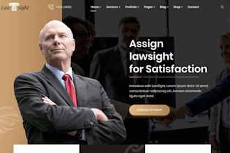 build notary website attorney website lawyer website notary landing page