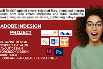 edit format fix adobe indesign project, indesign document, magazine layout