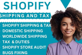 do shopify shipping and tax set up shopify tax, duties shopify virtual assistant