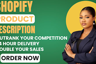 write effective shopify product descriptions
