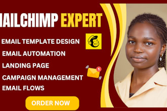 setup shopify mailchimp email template design marketing automation klaviyo audit