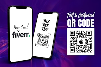 do a fast and professional job with your qr code