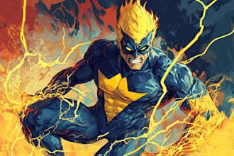 create you as a superhero marvel or dc character