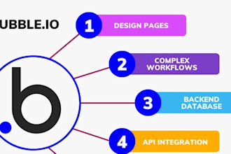 develop adalo bubble io glide buildfire website mobile web app saas mvp expert
