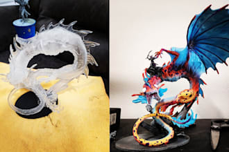 print and paint miniatures painting 3d character 40k ship US UK germany europe