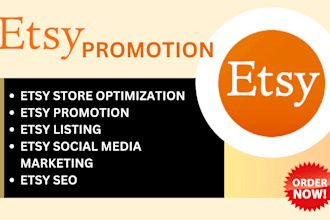 boost etsy digital product listing etsy shop promotion SEO pinterest marketing