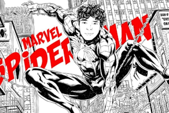 draw graphic novel comic art comic character comic page comic book art