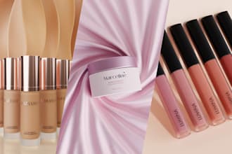 do cosmetics, skin care render mock up