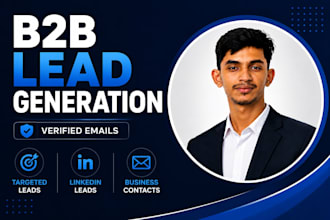 generate ecommerce and real estate b2b leads with verified emails