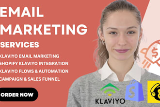 setup shopify klaviyo email marketing campaign klaviyo flows gohighlevel funnel