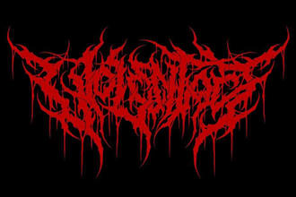 design you a brutal death metal, slamming, deathcore logo