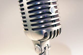 create a voice narration with preferred background music