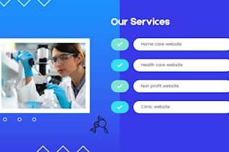 design recruitment ,home care ,healthcare ,dna testing, charity, agency website