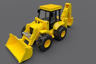 create 3d models and renders using fusion 360 and vred
