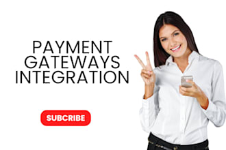 integrate any payment gateway on your wix website