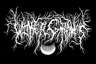 death metal, deathcore, metalcore, logo band merch