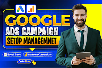 setup google ads search ads PPC to drive more leads sales