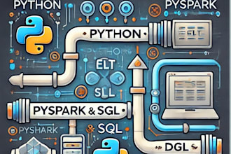 create etl pipelines with python, pyspark, sql in databricks