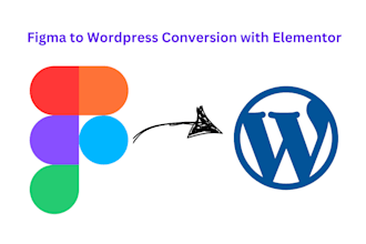 figma to elementor, figma to wordpress, PSD to elementor