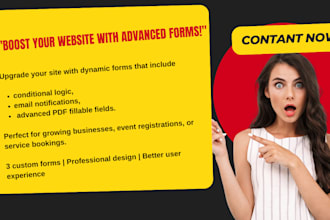 create complex wordpress dynamic forms PDF fillable forms booking forms
